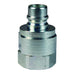 Niple Dixon 1/2" rosca NPTF en acero V4F4