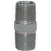 Niple Dixon 1" × 3/4" rosca macho NPTF en acero platinado 5404-16-12