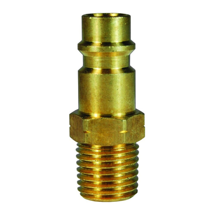 Niple Dixon 1/4" × 3/8" rosca macho NPTF en latón CJ2M3-B