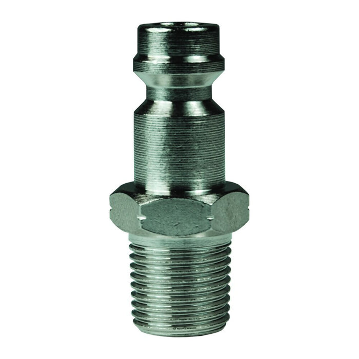 Niple Dixon 1/8" × 1/4" rosca macho NPTF en latón BR1M2-B-E-7
