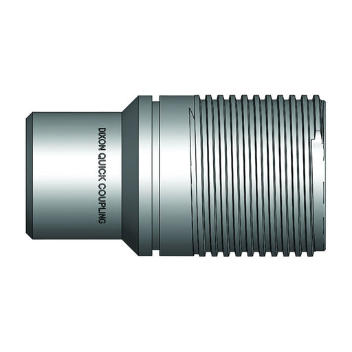 Niple Dixon 1" rosca NPTF en acero WS8F8