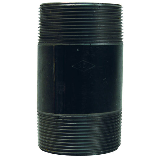 Niple Dixon 2" × 4" rosca macho NPT en acero al carbón TN200X4