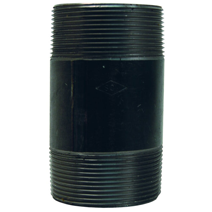 Niple Dixon 2" × 4" rosca macho NPT en acero al carbón TN200X4