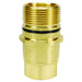 Niple Dixon 3/4" rosca NPTF en latón W6F6-B