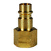 Niple Dixon 3/8" rosca NPTF en latón CJ3F3-B