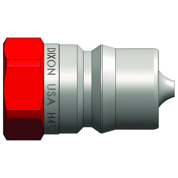 Niple Dixon 3/8" rosca NPTF perfil ISO-B en acero H3F3-BOP