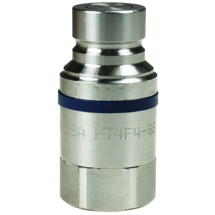 Niple Dixon 5/8" × 3/4" rosca NPTF perfil ISO-B en acero inoxidable 316 HT5F6-SS