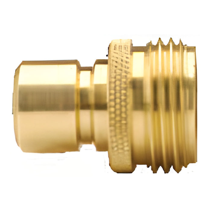 Niple Dixon 3/4" macho en latón 500QCM