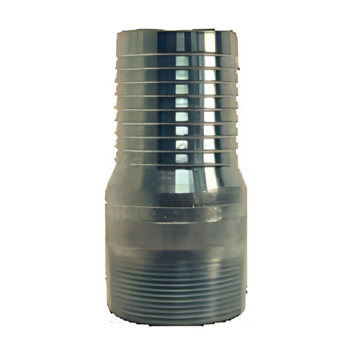 Niple Dixon macho rosca macho NPT en aluminio — medidas 1/2" a 2"