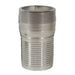 Niple Dixon 4" rosca macho NPT en acero platinado STC40CSHD