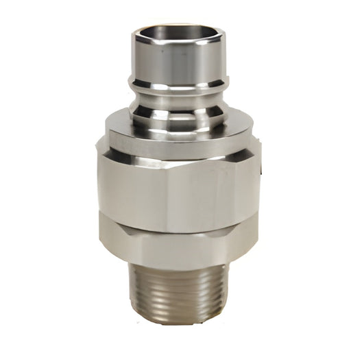 Niple Dixon 1" rosca macho NPTF en acero inoxidable 316 V8M8-SS