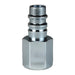 Niple Dixon 1/4" × 3/8" rosca NPTF en acero CJ2F3-LG