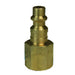 Niple Dixon 1/2" × 3/4" rosca NPTF en latón D4F6-B