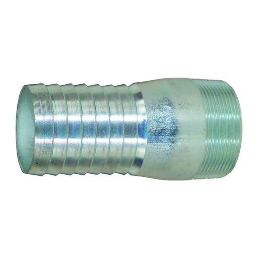 Niple Dixon 4" Global macho NPT combo acero niquelado – 4" acero niquelado GSTC40