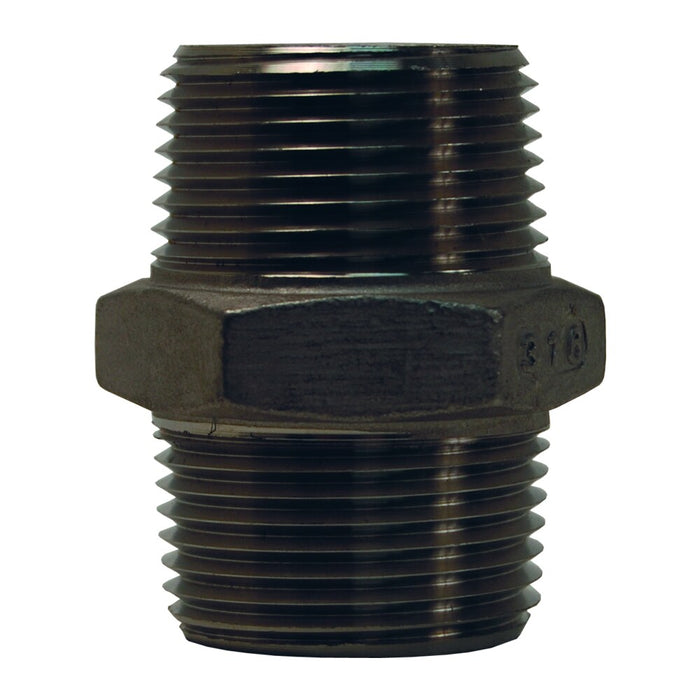 Niple Unión de Acero Inoxidable con Tuerca Hexagonal Dixon 2" acero inoxidable 316 HN200SS
