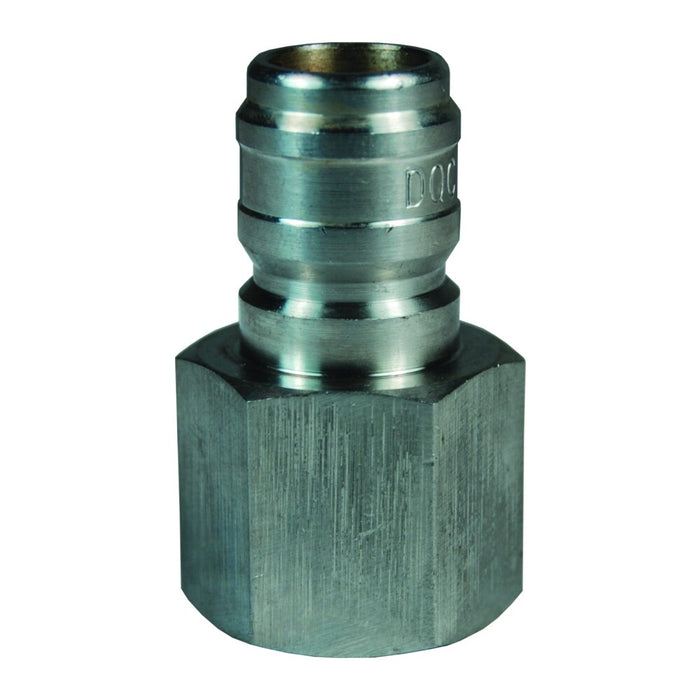 Niple Dixon Serie E recto pasante hembra acero inoxidable – 1/2" acero inoxidable E4F4-S