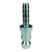 Niple Dixon Serie J Tru-Flate espiga – 1/4" acero J2S2