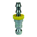 Niple Dixon Serie J Tru-Flate push loc espiga – 1/4" acero J2B2