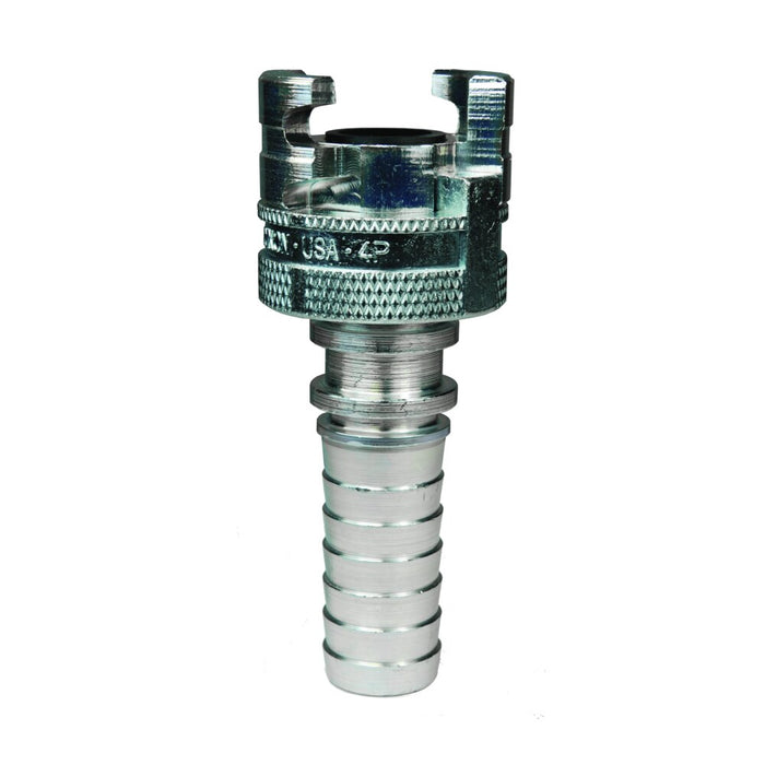 Cople Intercambio Thor Dixon Serie-P 1/2" x 3/8" barbas para manguera acero 4PS3