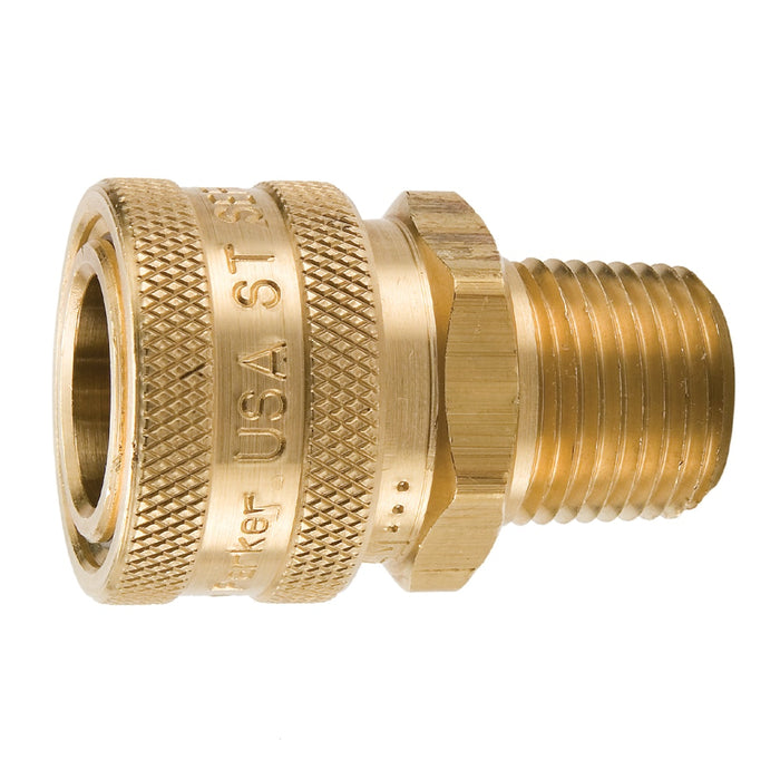 Conexión Parker BST-3-SL — en Latón