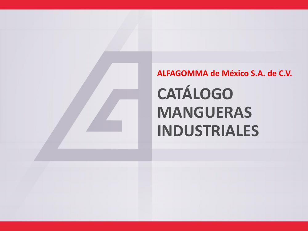 Portada Catálogo Mangueras Industriales Alfagomma PDF