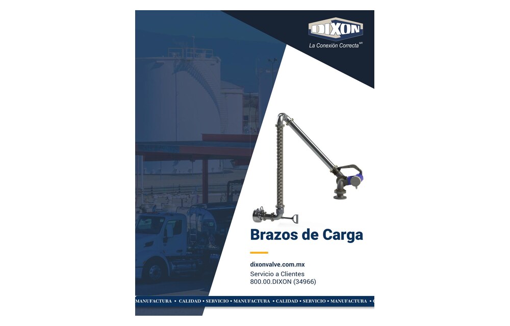 Portada Catálogo Dixon brazos de carga para pipas PDF