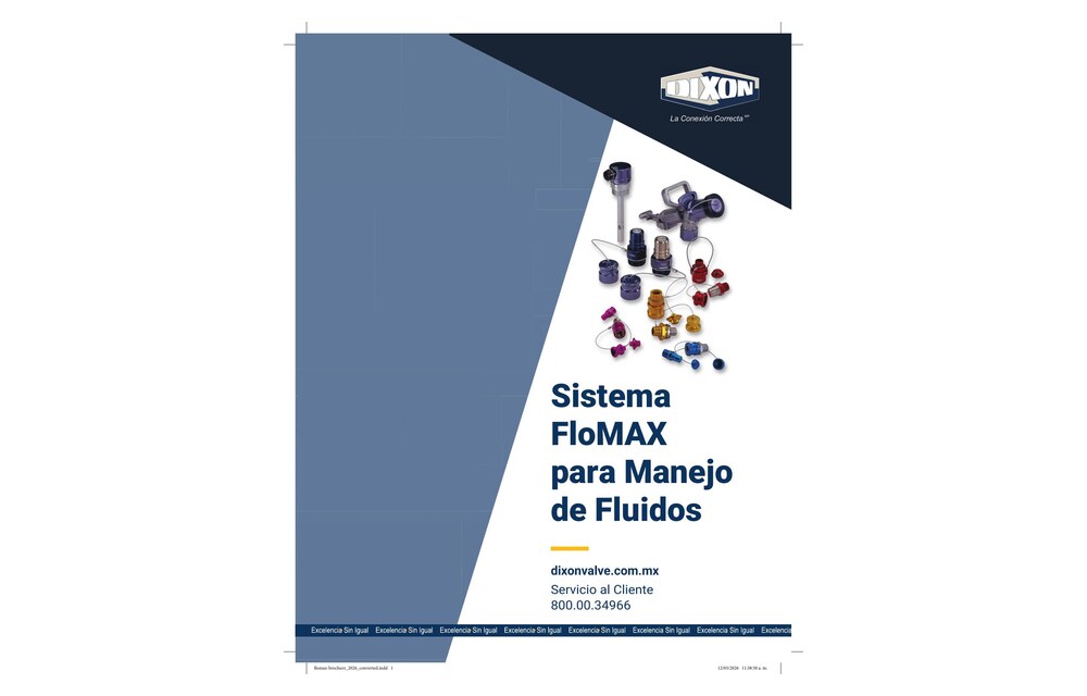 Portada Catálogo Dixon FloMax acoplamientos secos PDF