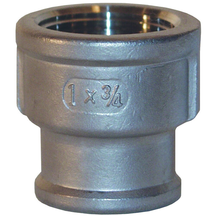 Reducción Dixon 1/2" × 1/4" hembra rosca hembra NPT en acero inoxidable 316 BR5025SS
