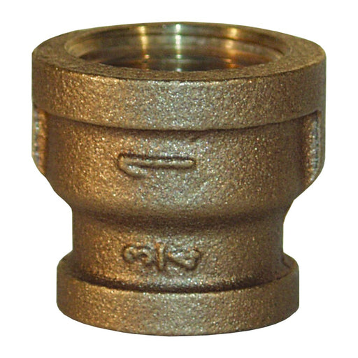 Reducción Dixon 125# latón roscado campana 3/4" fem npt × 1/2" fem npt – 3/4" latón BR7550B