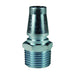 Niple Intercambio Schrader Dixon Serie-SHD 1/4" x 1/4" - 18 NPT rosca macho acero SHD2M2