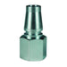 Niple Intercambio Schrader Dixon Serie-SHD 1/4" x 1/8" - 27 NPT rosca hembra acero SHD2F1