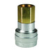 Cople Intercambio Schrader Dixon Serie-SHD 1/4" x 1/4" - 18 NPT rosca hembra aluminio 2SHDF2