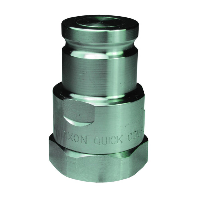 Niple Intercambio Snap-Tite Serie 71 Dixon Serie-ST 3/4" x 3/4" - 14 NPTF rosca hembra acero inoxidable 316 ST6F6-SS