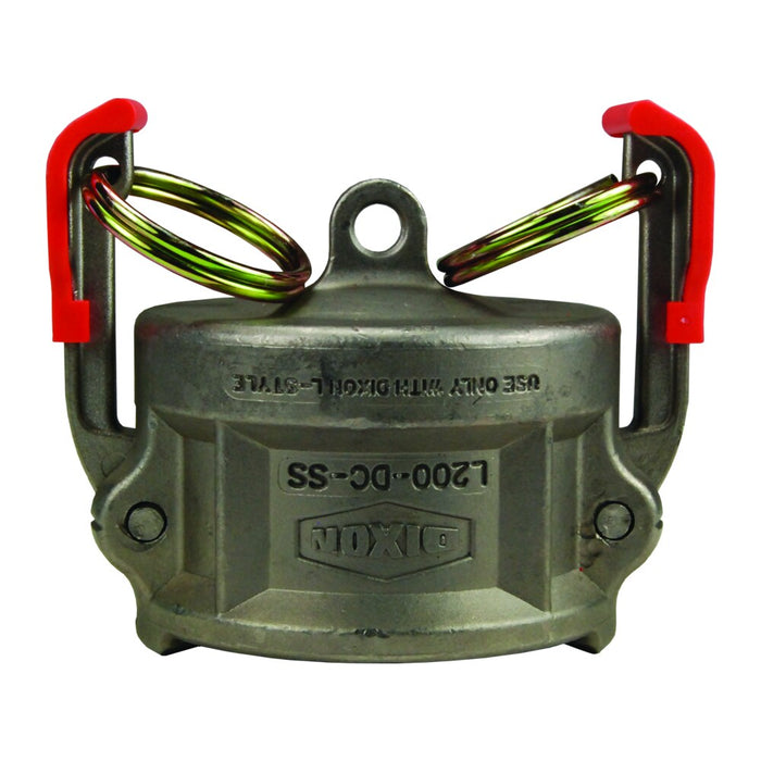 Tapa Guardapolvo Vent-Lock™ Tipo DC Dixon 1" acero inoxidable 316 L100-DC-SS