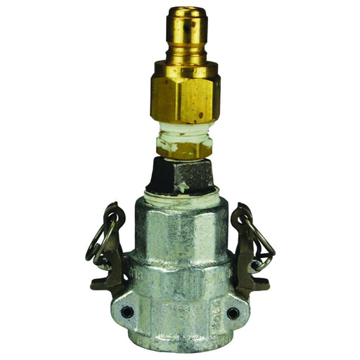 Tapa Dixon 1-1/2" macho leva y ranura en hierro ID150TC