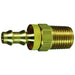 Tapa Dixon 1/2" macho rosca macho NPTF espiga push-on en latón 2720808CBC
