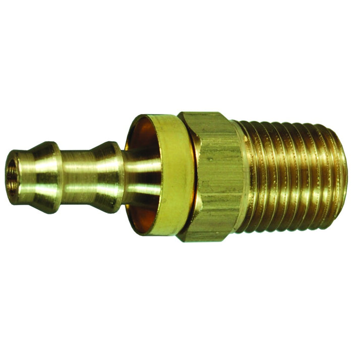 Tapa Dixon 1" × 3/4" macho rosca macho NPTF espiga push-on en latón 2721616C