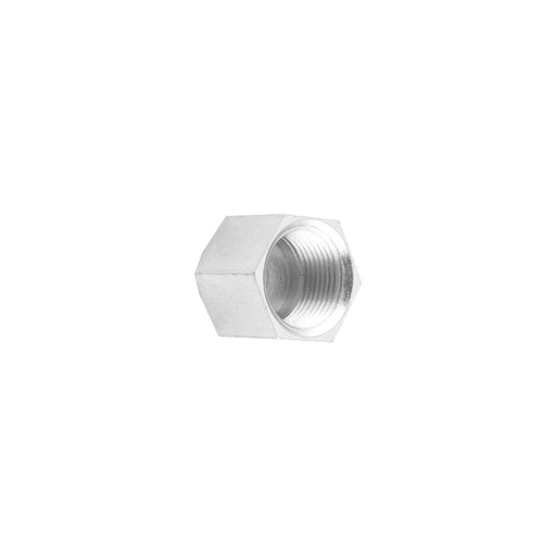 Tapa Dixon 1/8" hembra rosca hembra NPTF en acero platinado 5406C-2
