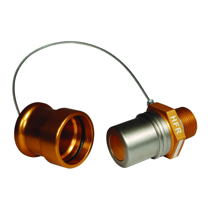 Tapa Dixon 1" macho rosca macho NPT en aluminio HFR-C4