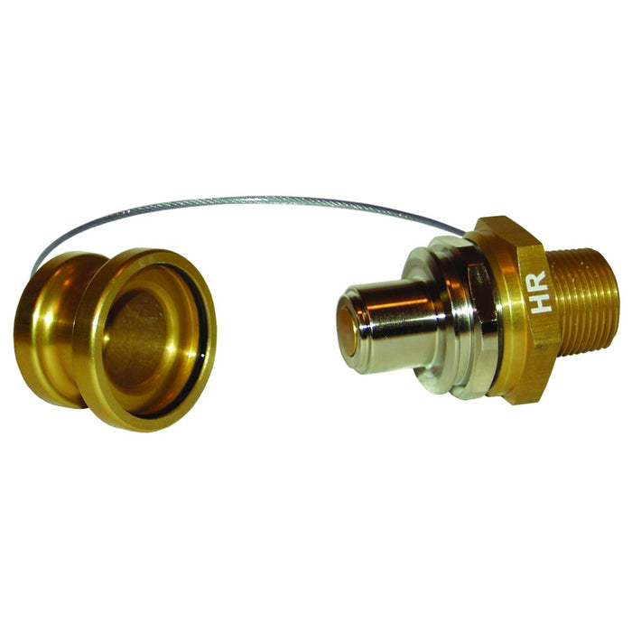 Tapa Dixon 3/4" rosca macho NPT en aluminio HR-C