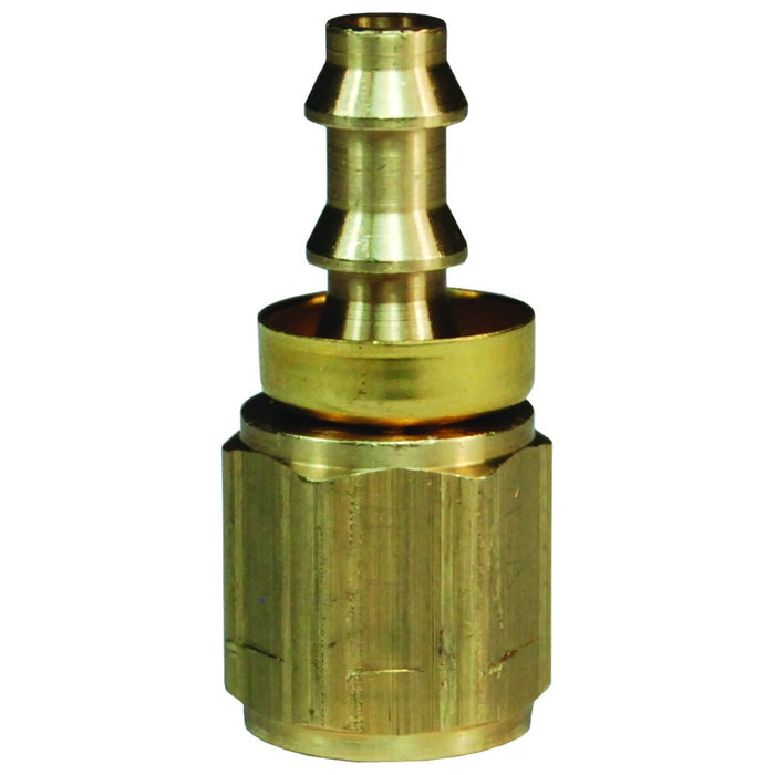 Tapa Dixon 3/8" hembra rosca hembra NPTF espiga push-on en latón 2740606CBC