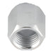 Tapa Dixon hembra JIC 37° en acero platinado — serie 0304C