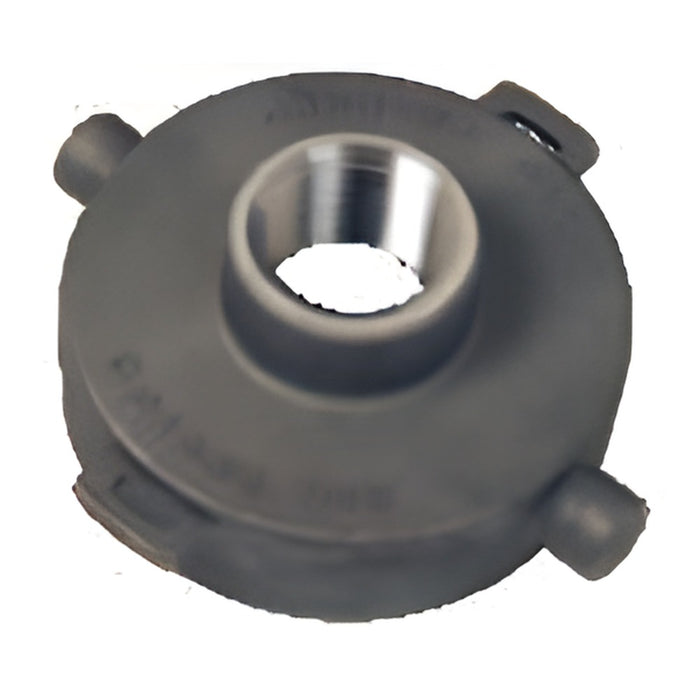 Tapa Dixon 3" × 1" hembra rosca hembra NPT rosca NPSM en acero inoxidable 316 3010-RC-SS