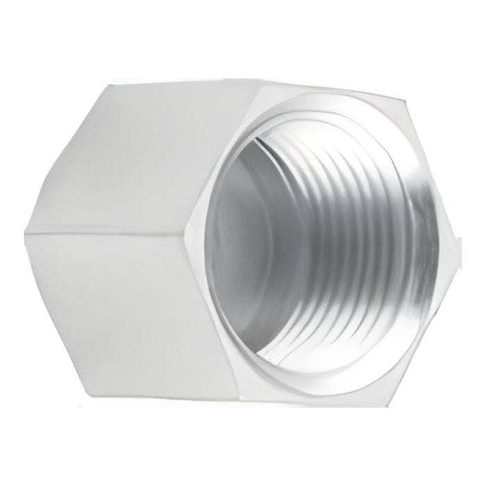 Tapa Dixon hembra rosca hembra NPTF en acero platinado — serie 5406C