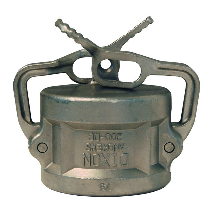 Tapa guardapolvo Dixon 1-1/2" en acero inoxidable 316 150DC-LSS