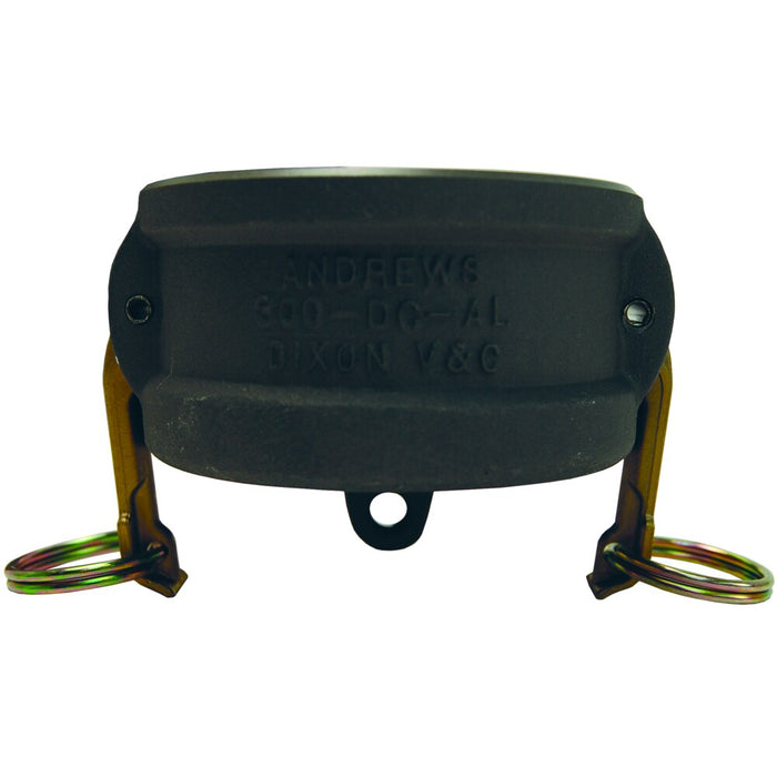 Tapa guardapolvo Dixon 4" en aluminio 400-DC-ALH