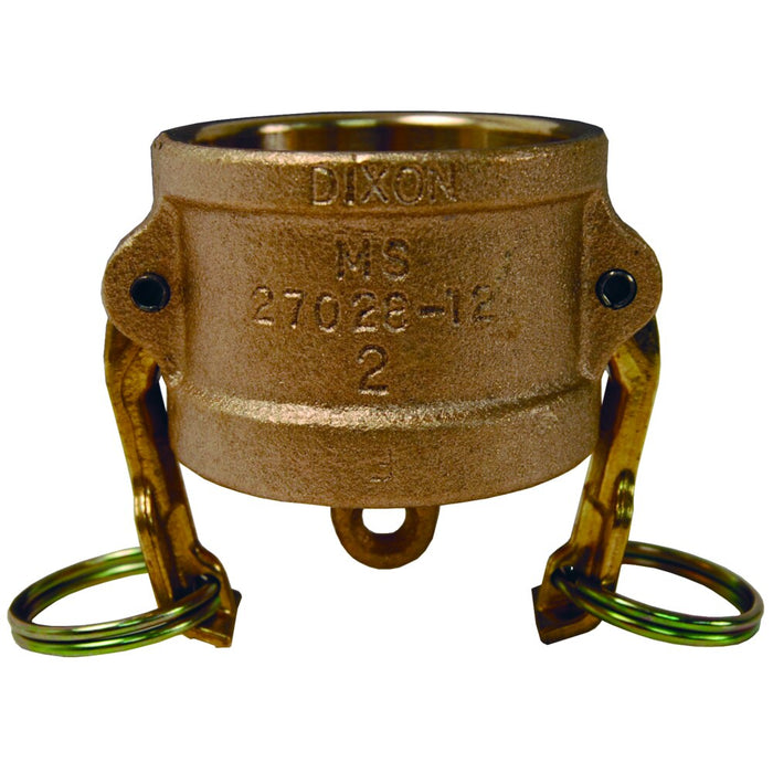 Tapa guardapolvo Dixon 4" en latón G400-DC-BR