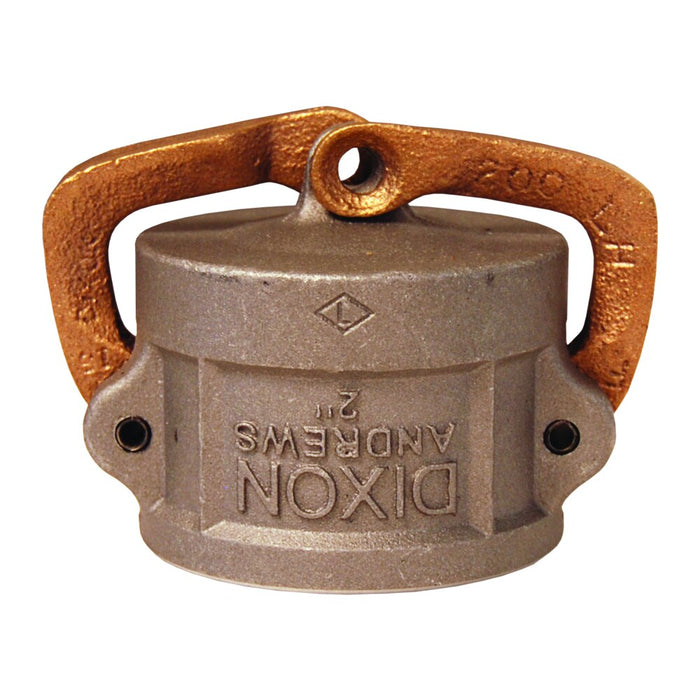 Tapa Guardapolvo con Cerrojo de Seguridad Dixon 6" aluminio 600DC-LAL