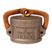 Tapa Guardapolvo con Cerrojo de Seguridad Dixon 6" aluminio 600DC-LAL