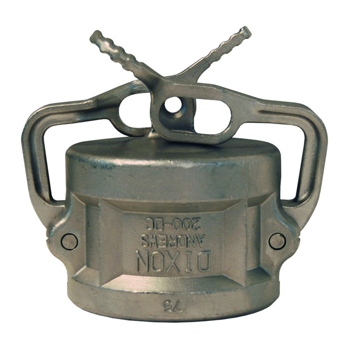 Tapa guardapolvo Dixon Lockable guardapolvo – 2" acero inoxidable 200DC-LSS